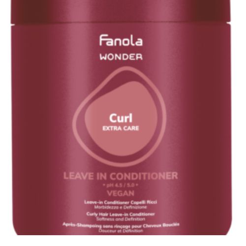 Fanola Wonder Curl Leave-in Conditioner Curly Hair Softness And Definition 1000ml