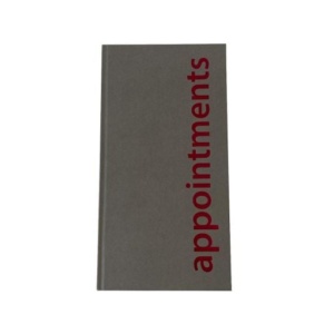 Agenda Appointment Book 3 Assistant - Grey