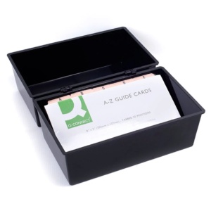 Agenda Index Box & A-Z Index Cards