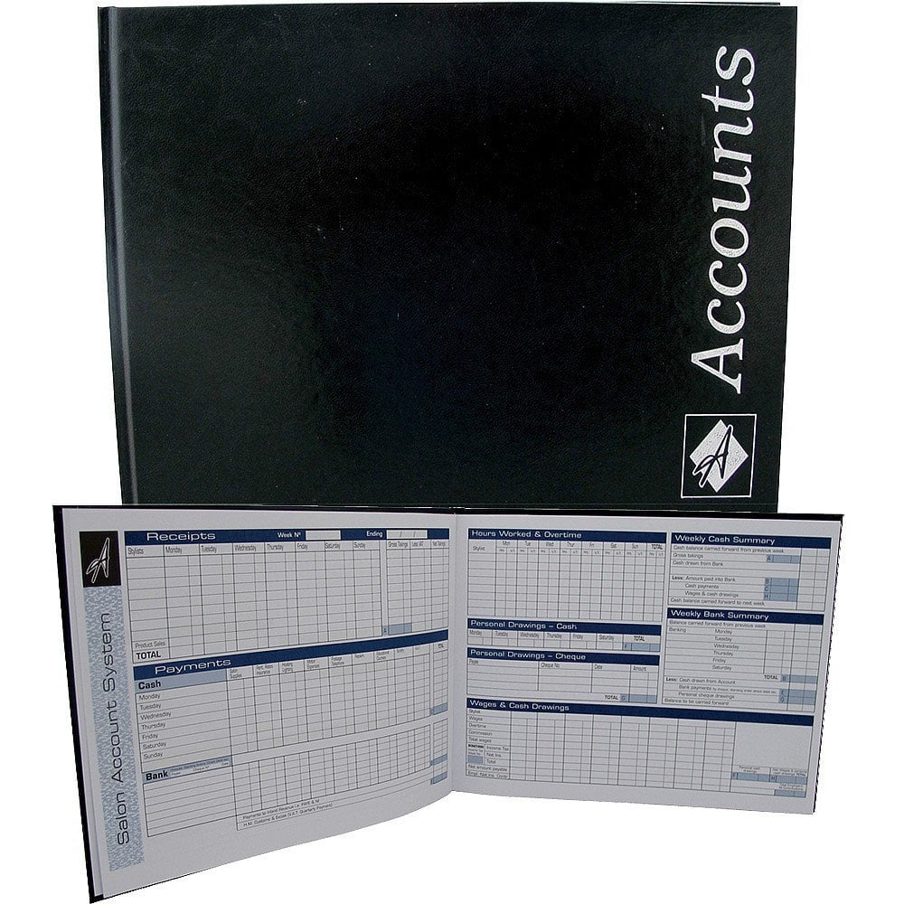 Agenda Salon Accounts Book