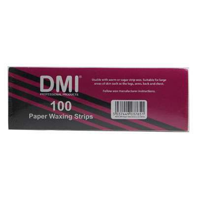 DMI Paper Wax Strips x 100