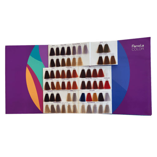 Fanola Color - Color Chart (119 Colors)