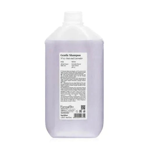 FarmaVita Back Bar Gentle Shampoo No.03 - Oats and Lavender 5 Litre