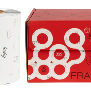 Framar Embossed Roll Medium Get Lucky (320ft)