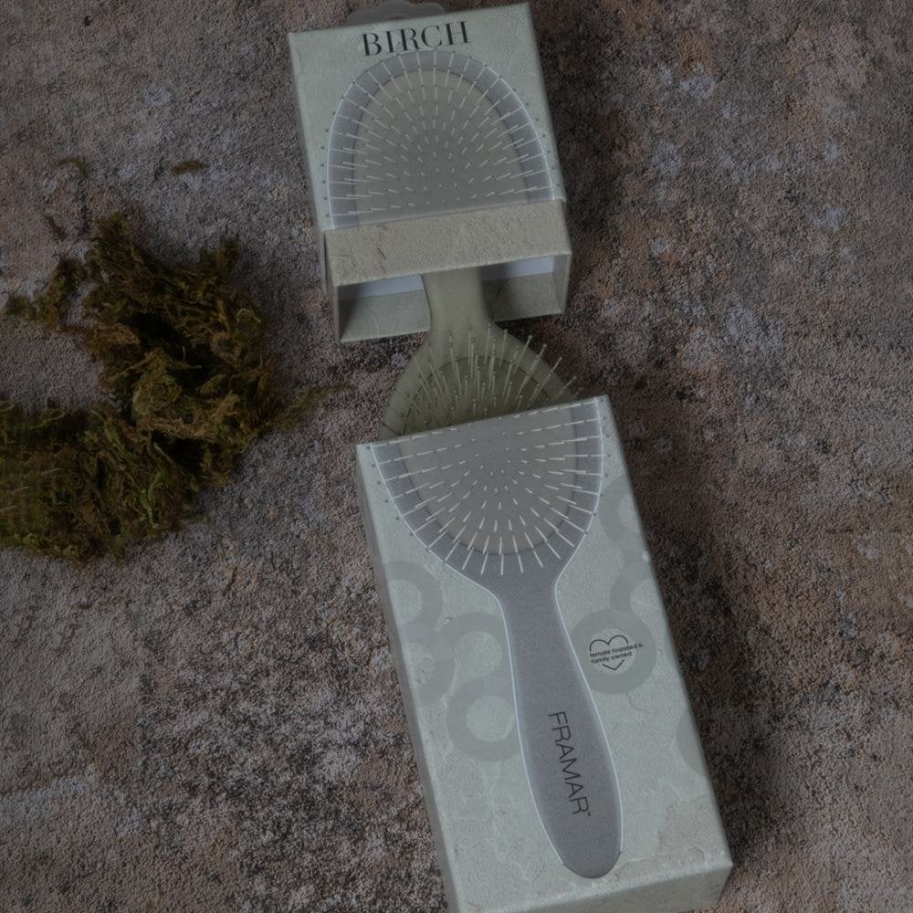 Framar Neutrals Detangle Brush - Birch