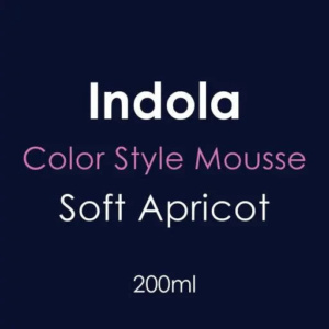 Indola Color Style Mousse - Soft Apricot 200ml