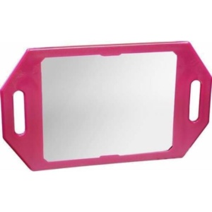 Kodo Two Handed Mirror - Fuchsia