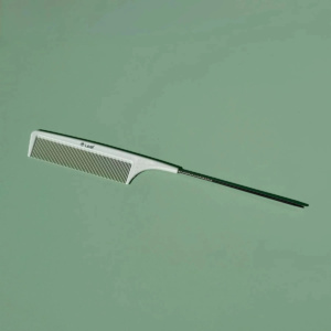 Leaf Pin Tail Comb Heat Resistant Textured Pin