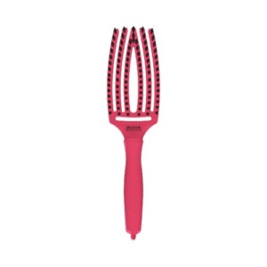Olivia Garden - Fingerbrush Care - Iconic - Boar & Nylon - Hot Pink - Medium