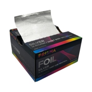 Prisma PopUp Embossed Foil 120mm x 273mm - Silver