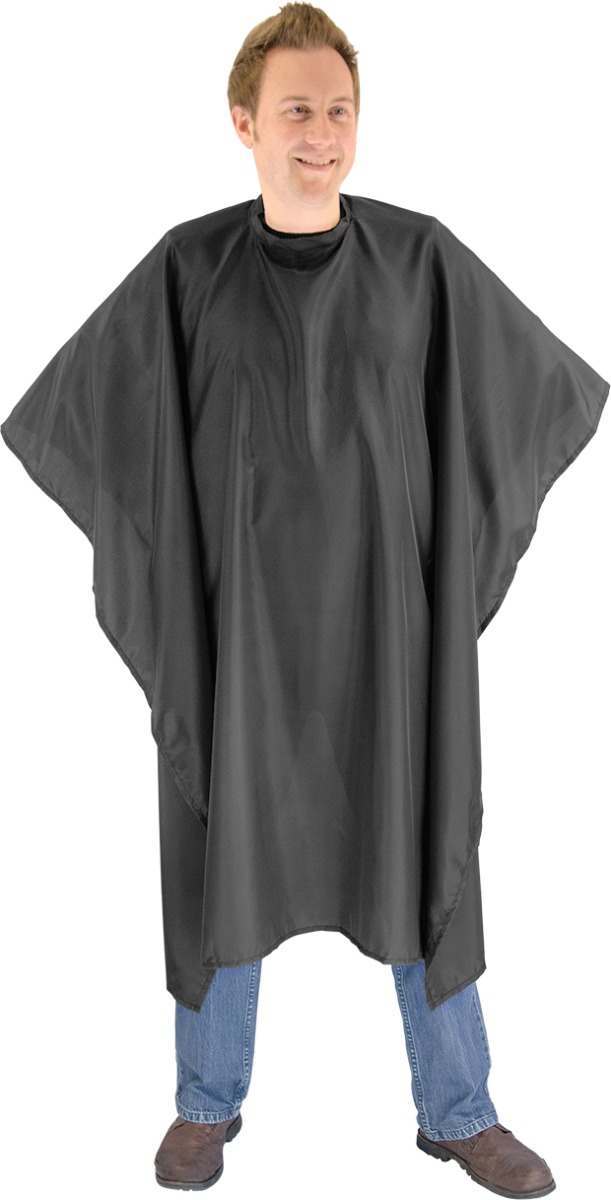 Red Spot Poly Cape Popper - Black