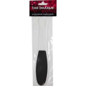 Tool Boutique Large Foot File White / Clear