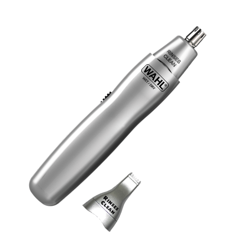 WAHL Dual Head Battery Ear, Nose Hair & Brow Trimmer