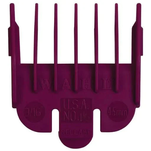 WAHL No. 1 1/2 Attachment Comb Plum